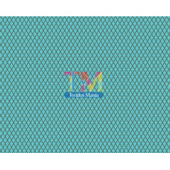 Sintético doll estampado - Vitral - Tiffany com Marrom